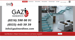 Desktop Screenshot of gazimerdiven.com