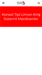 Mobile Screenshot of gazimerdiven.com